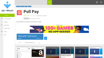 Screenshot Poll pay