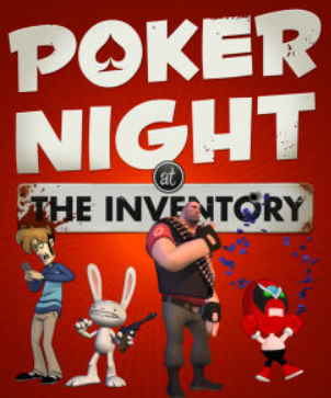 Image Poker night at the inventory : Une soirée de poker virtuelle mémorable