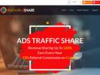 Screenshot Ads traffic share 