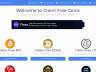 Screenshot Claimfreecoins