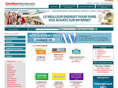 Screenshot Carrefour internet 