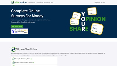 Screenshot Offer nation 