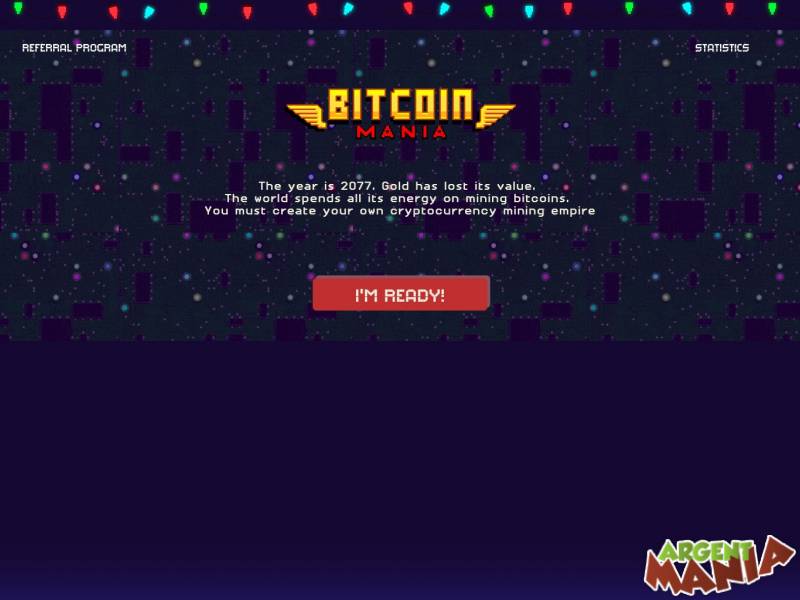 Bitcoin mania game