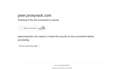 Screenshot Proxyrack
