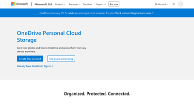 Screenshot Onedrive
