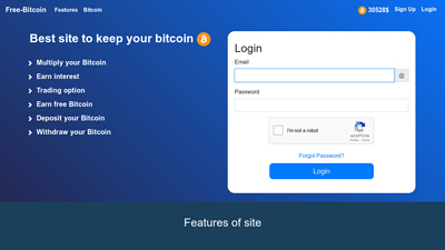 Screenshot Free-bitcoin.io