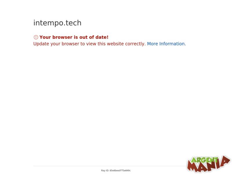 Screenshot Intempo tech 