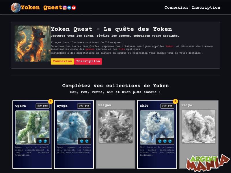 Screenshot Yoken quest 