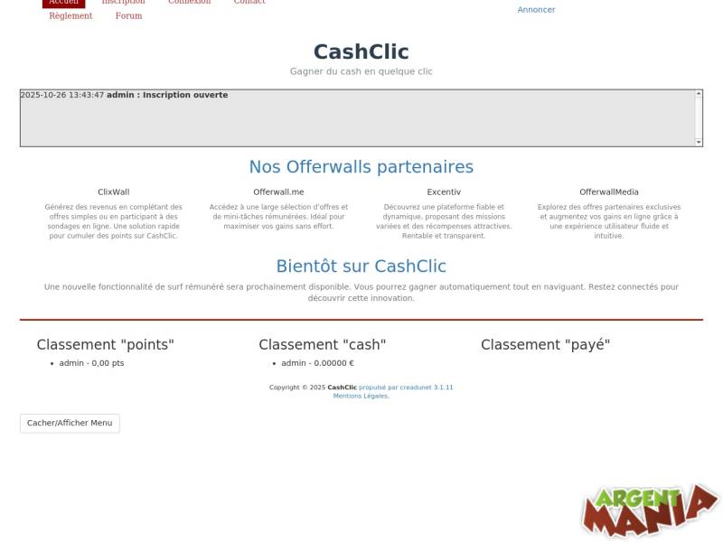 Screenshot Cashclic