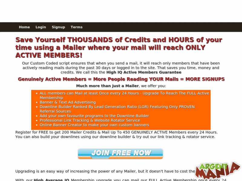 Screenshot High iq mailer