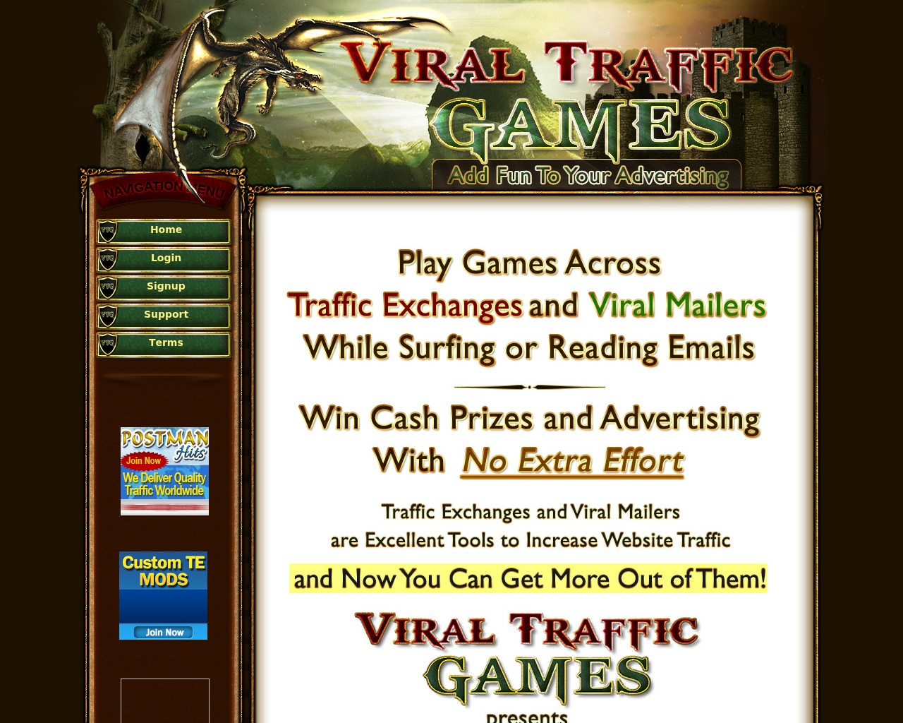 Screenshot Viral traffic games