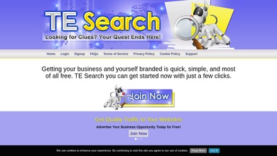 Screenshot Te search 