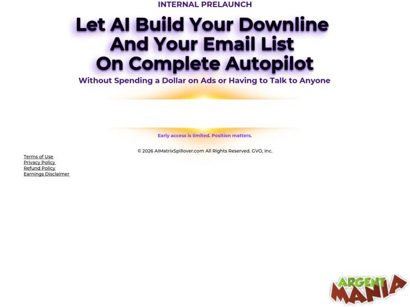 Screenshot Ai matrix spillover