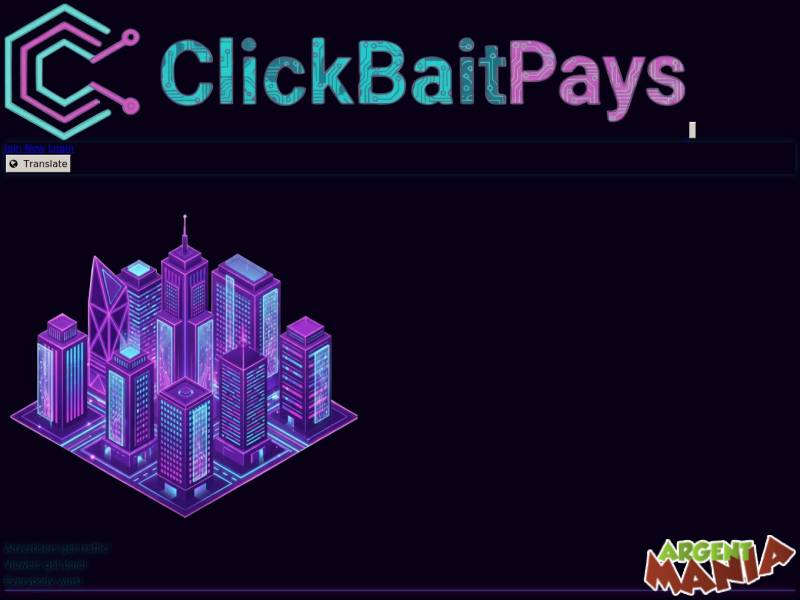 Screenshot Clickbaitpays 