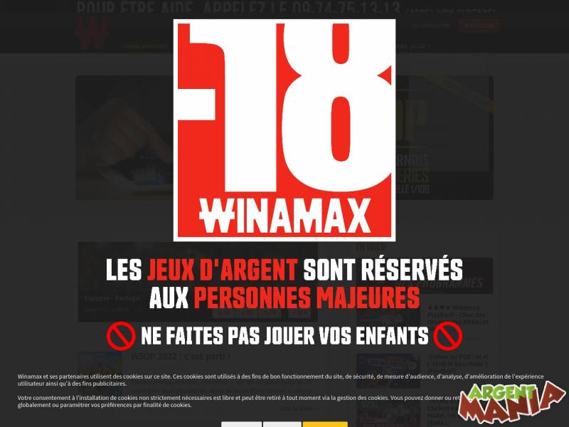 Screenshot Winamax