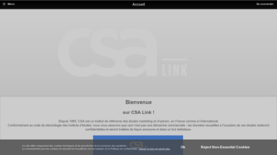 Screenshot CSA Link 
