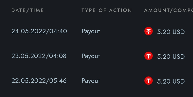 Preuve de paiement Asap air de aldebarant