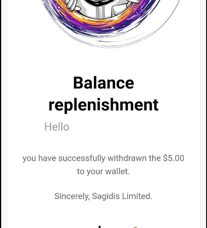 Preuve de paiement Sagidis limited de Maxibizz