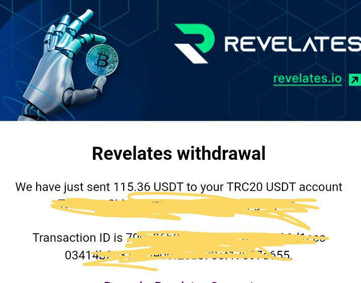 Preuve de paiement Revelates de Astuces96