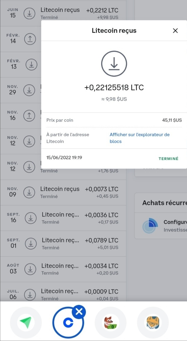 Preuve de paiement Sproutgigs de anderson95