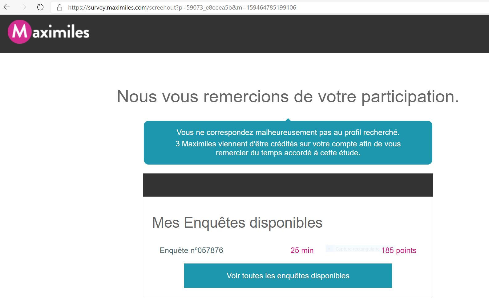 Preuve de paiement Maximiles de BONSPLANS