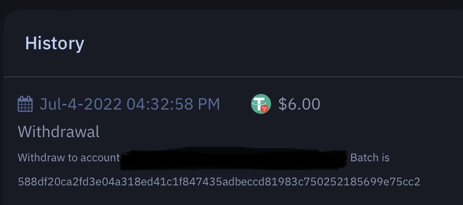 Preuve de paiement Bitsate de Vince45
