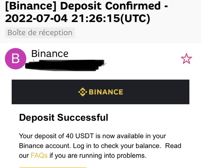 Preuve de paiement Astoro de Vince45