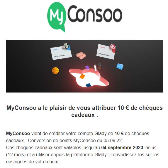 Preuve de paiement Myconsoo de surlalune