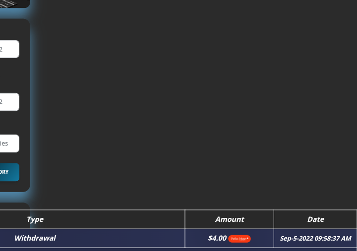 Preuve de paiement Atrader ltd de Adoulazize