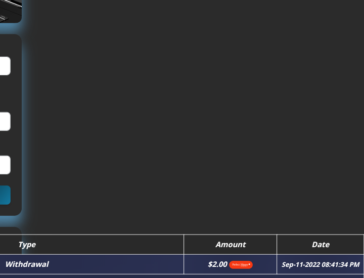 Preuve de paiement Atrader ltd de Adoulazize