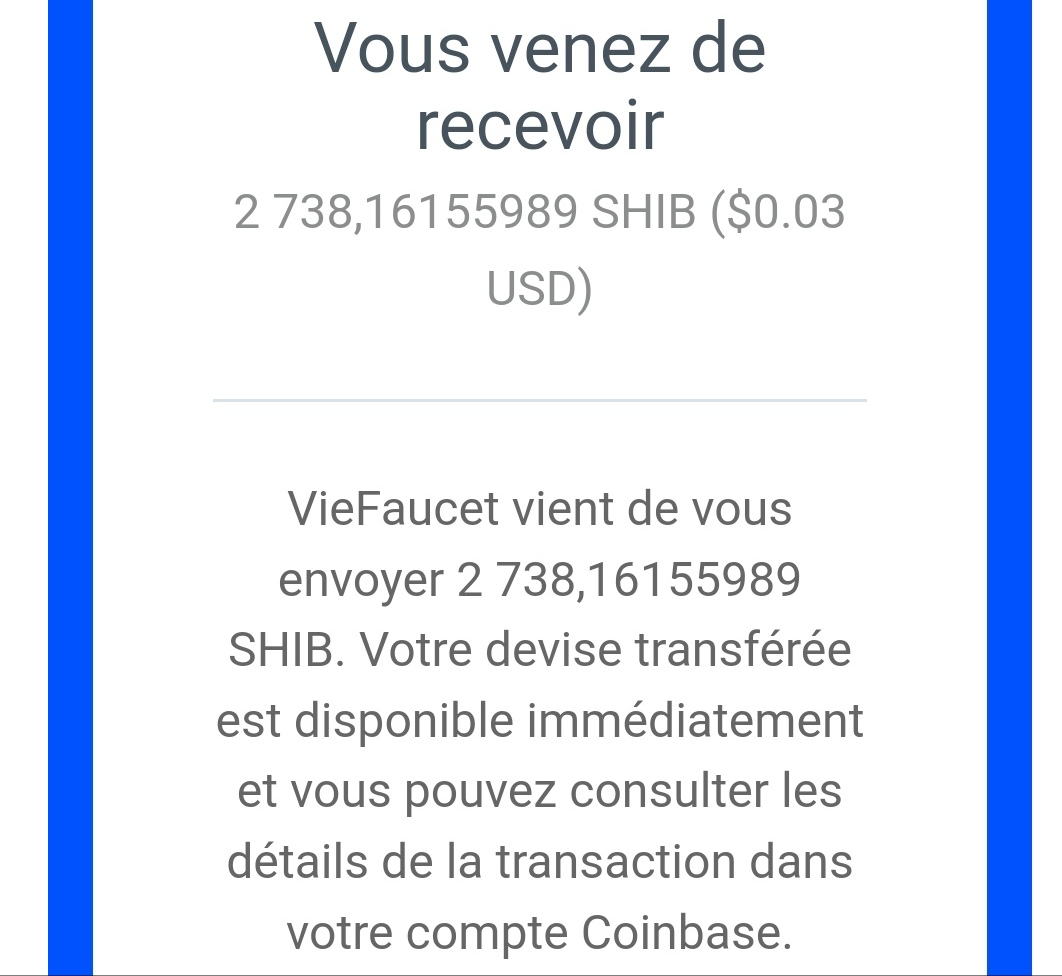 Preuve de paiement Vie faucet de anderson95