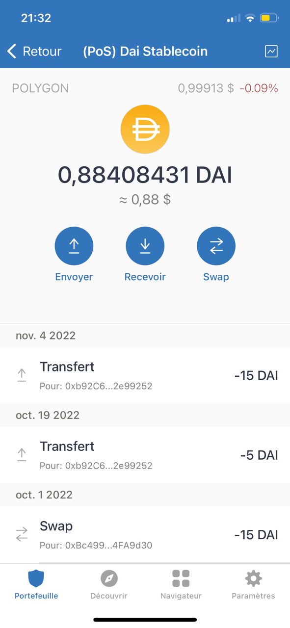 Preuve de paiement Meta force de Charlas