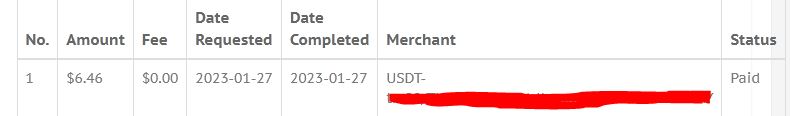 Preuve de paiement Moneylinerz de daoud