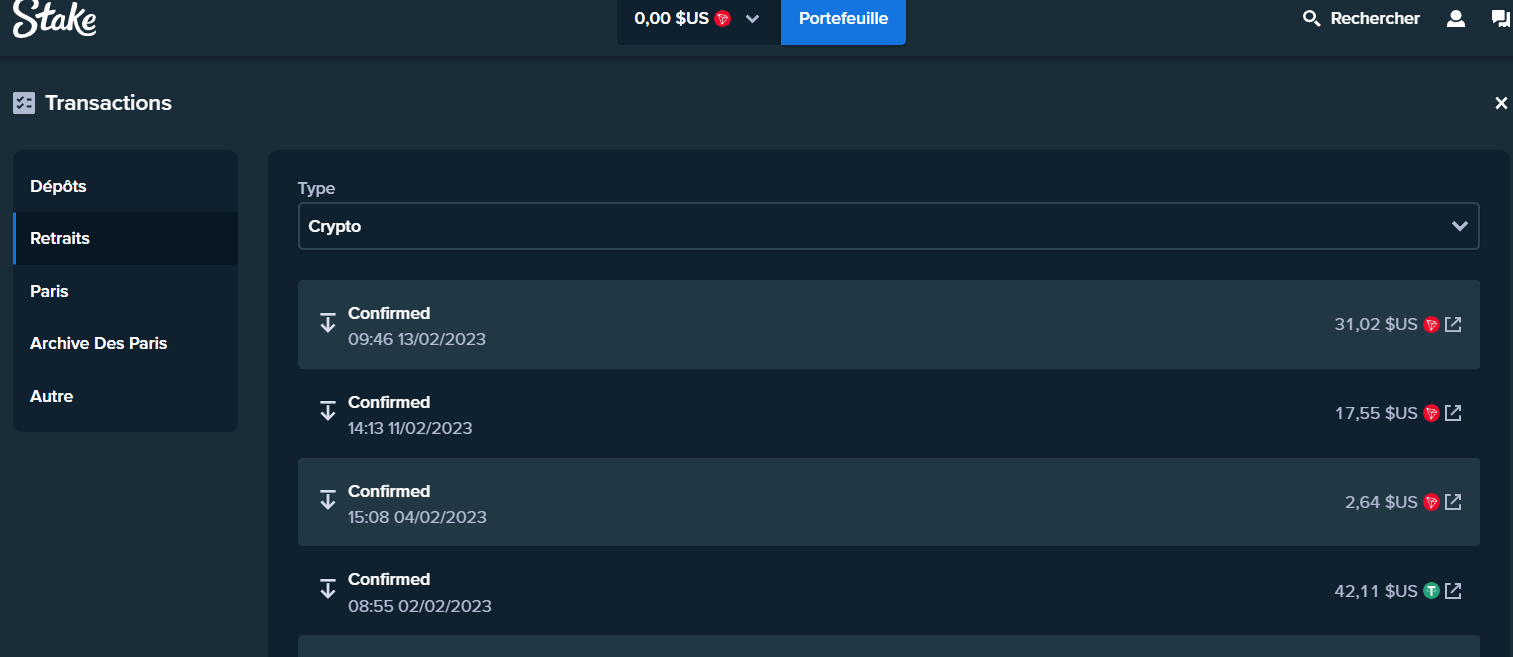 Preuve de paiement Stake de Hassene59