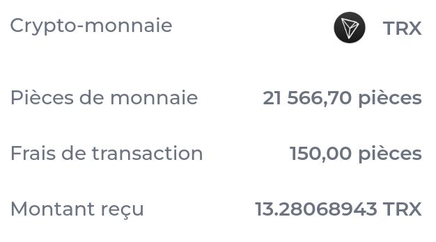 Preuve de paiement Faucetcrypto de BARCOY