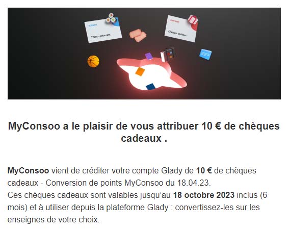 Preuve de paiement Myconsoo de surlalune
