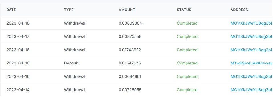 Preuve de paiement Freeltc.io de gayoute