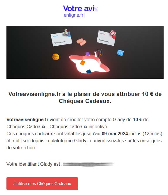 Preuve de paiement Votre avis en ligne (France) de surlalune