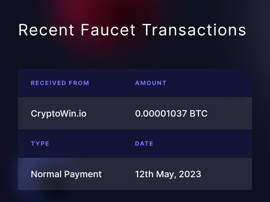 Preuve de paiement Cryptowin de ANTARES2022