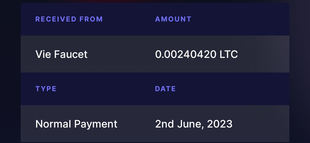 Preuve de paiement Vie faucet de anderson95
