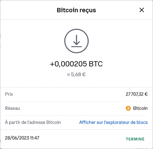 Preuve de paiement Freebitcoin.io de caffrys