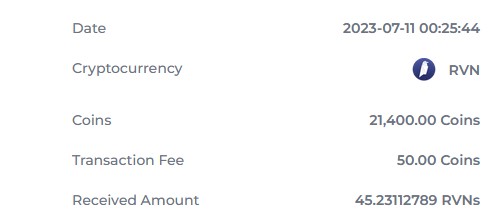 Preuve de paiement Faucetcrypto de Charlas