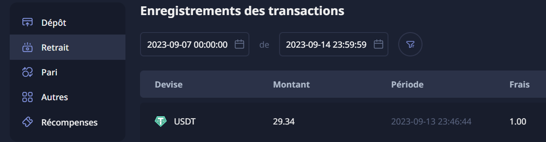 Preuve de paiement K8 casino de Hassene59