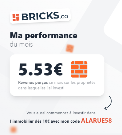 Preuve de paiement Bricks de AlainR