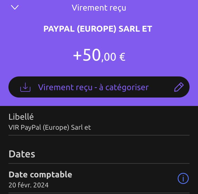 Preuve de paiement Yougov de surlalune