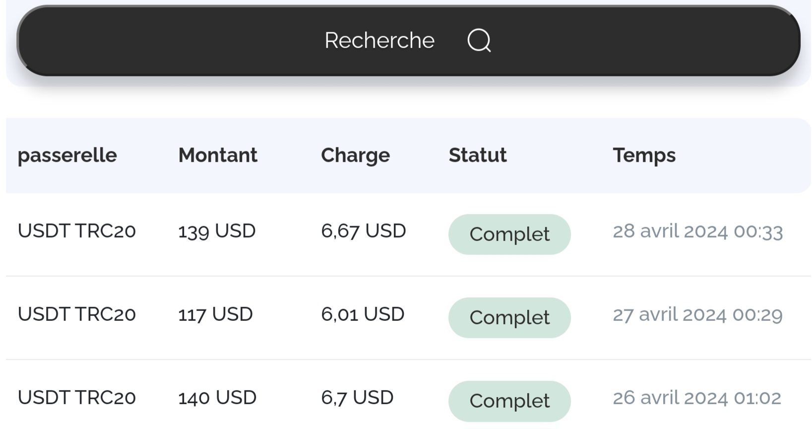 Preuve de paiement Fédération network de Nico66