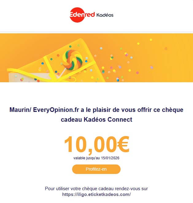 Preuve de paiement Every opinion de surlalune