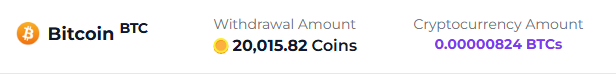 Preuve de paiement Faucetcrypto de Swiss81