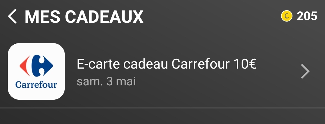 Preuve de paiement Winwalk de Clicfoo