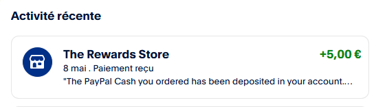 Preuve de paiement Swagbucks de Clicfoo